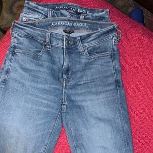 American Eagle Outfitters Women's Blue Jeans